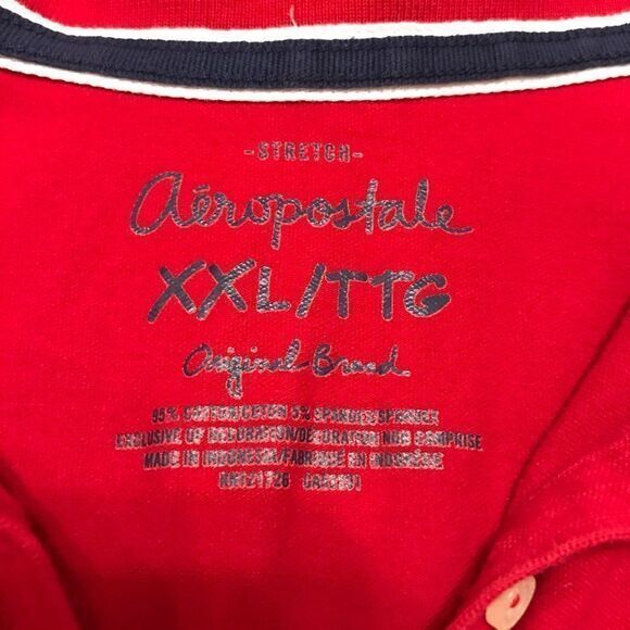 Aeropostale Red A87 women's Stretch Polo XXL - Picture 3 of 3